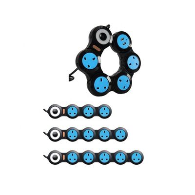Variant Folding Rotary Snakelike Extension Cord Socket
