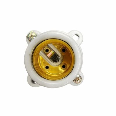 4A 250V LED Electric Plug Socket E27 Ceramic Lamp Holder