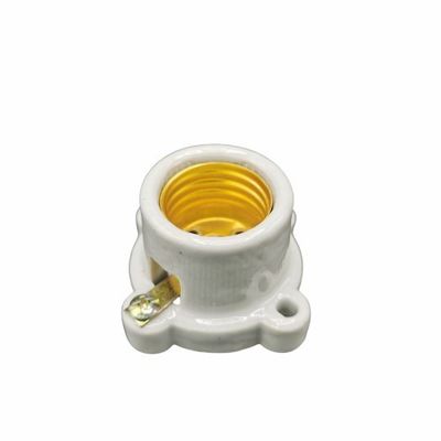 4A 250V LED Electric Plug Socket E27 Ceramic Lamp Holder