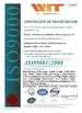 China Fuzhou Tuli Electromechanical Technology Co.,Ltd. certificaciones